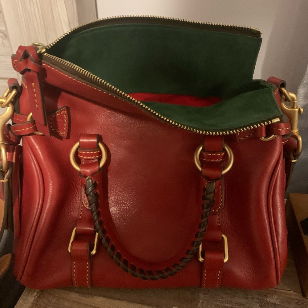 Dooney and Bourke red cross body
